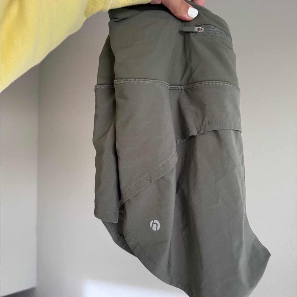 Olive Athletic Shorts for Women